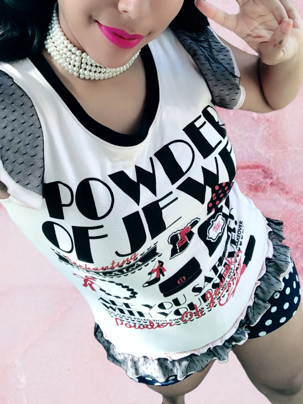 LIZ LISA 🩷 RARE🖤 Gyaru Top